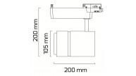 Goya 42W 6500 Kelvin Beyaz Işık Led Ray Spot GY 3595
