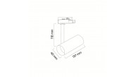 Goya 7W 2700K Sarı Işık Led Ray Spot GY 3642SS