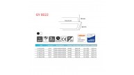Goya 60w 150cm Sıva Altı Led Linear Armatür GY 8022-150