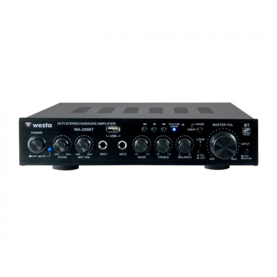WA-299BT 2X40W 4-8 OHM Amfi