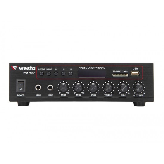 WM-750U 80 Watt Mixser Amfi