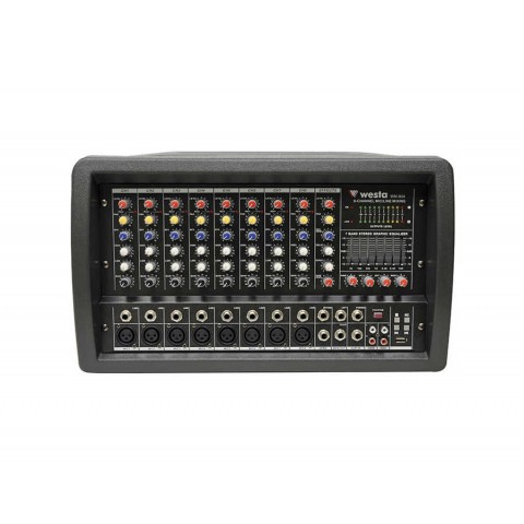 WM-804 8 CH Mono USB 7 Bant Ekolayzer Delay 300W